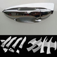 For TOYOTA COROLLA ALTIS  2014-2018 chrome silver car door handle bowl cover,ALTIS exterior car acce