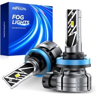 Marsauto H11/H16/H8 LED Fog Light Bulb, 14,000LM 6500K White H11 H16 H8 LED Fog Lights, 70000HRS Lif