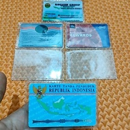 Plastic Cover for KTP, ATM, Credit Card, SIM, STNK