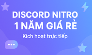 Discord Nitro 1 Năm Giá rẻ