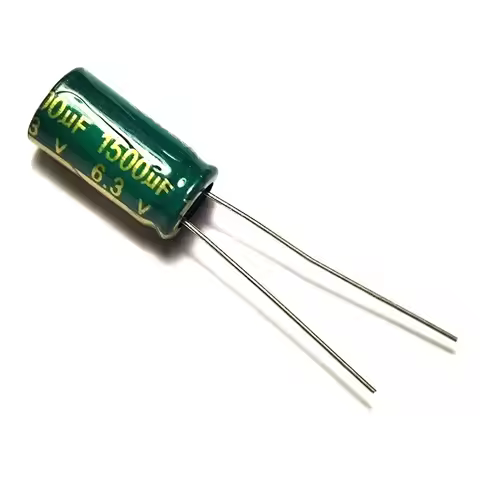 20pcs 1500uF 6.3V 1500MFD 6.3VDC 8*16mm Aluminum Electrolytic Capacitor Radial