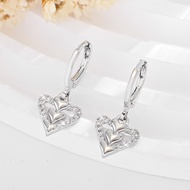 E833 Earrings Women 14K Titanium Gold and Silver Beautiful Colorful Earrings Original Anti-Rust and 