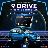 SX4 PRAYATECH 9DRIVE WIND BOOSTER 9 DRIVE F1 PIGGYBACK REMAP ECU THROTTLE CONTROLLER SUZUKI