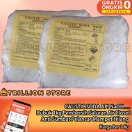 Caustic Soda Naoh Anti-Clog Powder 1 Kg Anti-Clog Powder Pipe Cleaner Toilet Drain Cleaner Sink Wc C