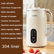 WIFER 1800ML Multifunctional Wall-breaking Machine 4-5 Person Cooking Machine 304 Stainless Steel Li