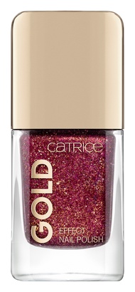 Catrice Gold Effect Nail Polish คาทริซ มอร์แดนนู้ดเนลโพลิช ยาทาเล็บ (10.5 ml)