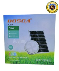 BOSCA SOLAR CEILING LIGHT 60W/100W/200W/300W FOR INDOOR USE WITH REMOTE TRICOLOR HEAVY DUTY CEILING 