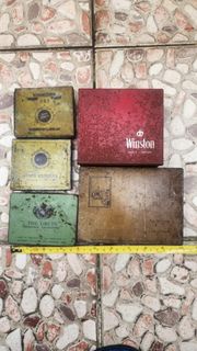 古董香煙盒 Winston、The Greys、State Express