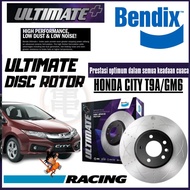 Bendix Ultimate Front Set Disc Rotor - Honda City T9A/GM6 1.5L 2013 BR9533 ULT