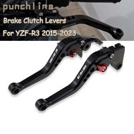 For Yzf-R3 YZF R3 Yzfr3 2015-2022 Motorcycle Accessories Short Brake Handles Clutch Levers