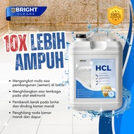 HCL MURNI 100 PERSEN PEMBERSIH KERAK KERAMIK KARAT BESI 1 LITER