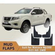 Mud Flaps Mud Guards Mudguard For Nissan Navara NP300 D23 2015-2025