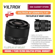 Viltrox AF 25mm F1.7 XF Prime Lens For Fujifilm XF Mount Camera | 2 Years Viltrox Malaysia Warranty