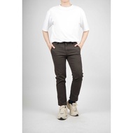 DP | Slim Fit Army Coffee Cotton Pants - DC30361