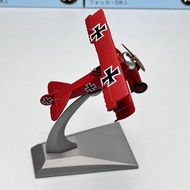 Scale 1/72 Fighter Model, German Fokker DR.1 Military Aircraft Replica Aviation World War WW2 Plane