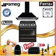 Smeg TR90BL9 Victoria Range Cooker + Smeg KT90BLE Decorative Cooker Hood / Smeg TR90BL9 Range Cooker