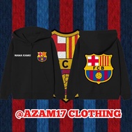 FC Barcelona Barca Kids Zipper Hoodie Jacket Free Additional Barcelona Football Team Name