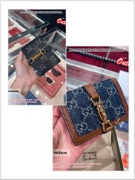 Gucci Denim Cardholder Small Wallet 牛仔卡套證件套小銀包