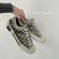 [HYC] DIOR B23 LOW TOP LOGO OBLIQUE Black White LOW-TOP Sports Casual Shoes EU40