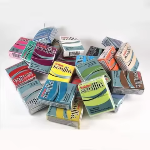 American polymer clay handmade sculpture materials DIY earrings jewelry pendants making clay pottery
