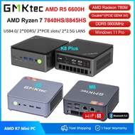 GMKtec K8 Plus Mini PC AMD R7 8845HS K7 plus I7-13620H Gaming Mini PC M6 DDR5 32G 1TB Wifi6 BT5.2 OC