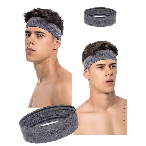 Outdoor Exercise Sweat Absorption Fitness Headband Man Woman Headband Elastic Bicycle Yoga Exercise 
