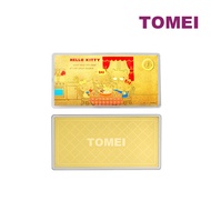 TOMEI | SANRIO Hello Kitty Gathering Gold Wafer 1G, Yellow Gold 9999