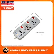SOCKET BODY ONLY 3/4/5 Way Trailing Extension Socket Extension DIY Extension Socket Eletrik Trailing