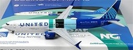 ACE HOBBY for NG Models for United Airlines for Boeing B737 MAX10 N27602 Explorer The Future is SAF 