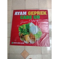 Spanduk Banner Ayam Bakar Madu Custom Desain