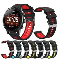 22mm Silicone Band Strap for Xiaomi Huami Amazfit GTR 47mm 2 2e /Pace/Stratos 3/2/2S Bands with Pin 