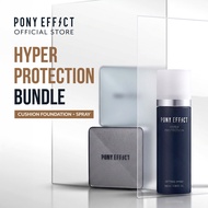 [BUNDLE] PONY EFFECT OFFICIAL Hyper Protection Cushion Foundation + Setting Spray (3 Colors) - Long-