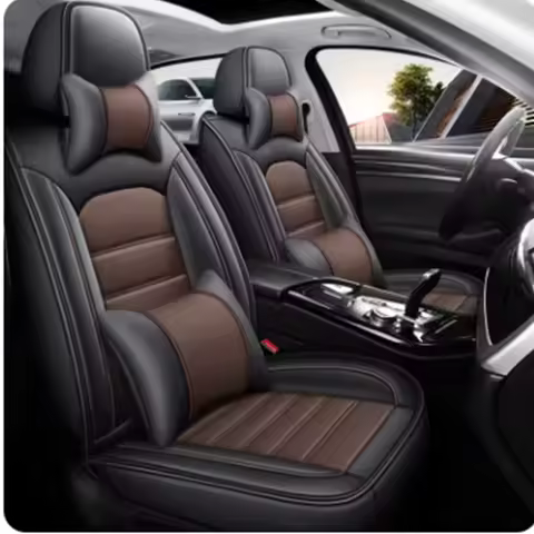 Universal Style Car Seat Cover for BMW Series 5 E34 E39 E60 E61 F07 F10 F11 F18 Car Accessories Inte