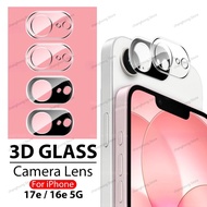 For iPhone 17e 16e 5G 3D Camera Lens Back Cover Protector Tempered Glass for iPhone 17e 17 e e17 iPh