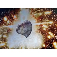 [SG SELLER] AUTHENTIC AURALITE 23 Crystal Heart Pendants 