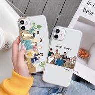 Bts life goes on clear phone protect case For iphone 6/6s, 7 , X , XS , XR , XSMax 11pro 12 pro 13 pro promax mobile phone case