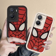 Marvel Hero Spider Man Case for Vivo Y35 Y56 IQOOZ7i T2X IQOO Z6 Y55 5g Y75 5g T1 Y50 Y30 Y30i Y35+ Y35M+ Y27 Y33T Y17S Y36M Y36i Y32 Y21 Y33S Soft Anti-fall Silicone Phone Case