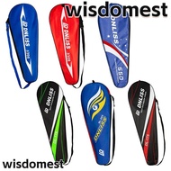WISDOMEST Racket Bags, Portable  Badminton Racket Bag, Protective Pouch Thick Racket Protective Cover Badminton Racket