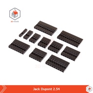 Dupont 2.54 2-8 Pin Connector Jack Case