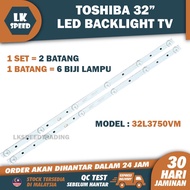 32L3750VM TOSHIBA 32" LED TV BACKLIGHT(LAMPU TV) TOSHIBA 32 INCH LED TV BACKLIGHT 32L3750
