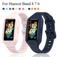 Silicone Watchband For Huawei 9 8 Sport Smart Watch Replacement Bracelet for huawei 7 band 6 huawei 