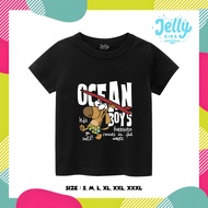 Children's T-Shirt Picture 0cean B0ys Distro 30s Sablon
