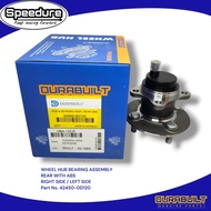 DURABUILT Wheel Hub Bearing Assy. Rear RH-LH with ABS For Toyota Vios 2014-2025 42450-0D120