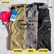 Celana Gunung Wanita Outdoor Yamitala KAYOA Convertible Hiking Panjang Ukuran Jumbo Cargo Muslimah T