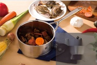 ZWILLING passion16cmSmall Stew Pot Stainless Steel Cookware Small Milk Boiling Pot Baby Food Pot Coo