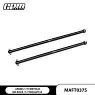 GPM 4140 Carbon Steel Dogbone For ARRMA 1/7 Fireteam Big Rock Mojave 6S EXB V2
