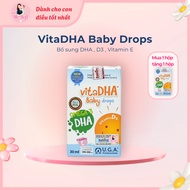 (Date October 2026) VitaDHA supplements DHA, vitamin D3 and vitamin E in drops for babies from birth