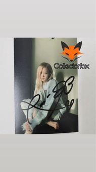 BLACKPINK Rosé 親筆簽名相
