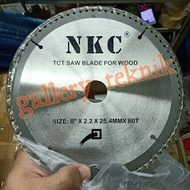 mata gergaji kayu circular saw 8" x 80T circle 8 inch in belah potong
