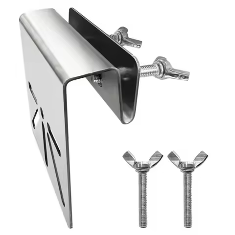 Wall Mount Gutter Bracket Metal Channel Mount Solar Camera Holder Gutter Mount Wall Mount Bracket fo